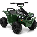 Goplus - voiture electrique enfants 12v, quad electrique enfants 1 place 2, 2 - 4, 3 km / he, klaxon, ...