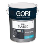 Gori - peinture acrylique multisupports pour murs et plafonds classic impression coloris blanc bidon ...