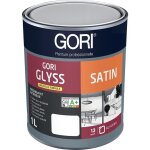 Gori - peinture glycro menuiseries glyss satin, blanc bidon de 1 litre