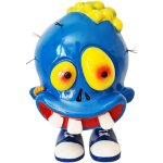 Sud trading - tirelire monstre bleu sur ressort