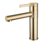 Gotrays - robinets de lavabo de salle de bain 360 rotation bec mitigeur de lavabo robinet chaud et froid ...