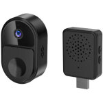 Sonnette vido intelligente 1080p camra wifi interphone vido bidirectionnel sonnette de porte extrieure ...