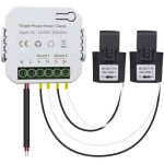 Gotrays - tuya smart life wifi compteur d'�nergie en temps r�el moniteur d'�nergie capteurs compteur ...