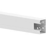 Ggk - goulotte blanche à enclipsage direct 65 x 100, 1 rail - longueur 1m Ggk - goulotte blanche à enclipsage direct 65 x 100, 1 rail - longueur 1m