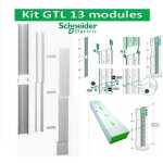 Schneider electric - kit goulotte - resi9 13 modules