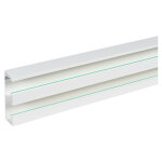 Goulotte d'installation pvc 2 compartiments logix 45 160x50mm et longueur 2m à équiper de 2 couvercles ... Goulotte d'installation pvc 2 compartiments logix 45 160x50mm et longueur 2m à équiper de 2 couvercles ...