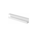 Goulotte passe - c�bles horizontale de bureau, 60 cm, blanc