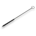 Goupillon acier multifonction � 8 mm garnissage 100 mm longueur 300 mm ramonage brossage curetage nettoyage ...