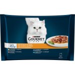Gourmet perle dinde, canard, thon, agneau 4x85g