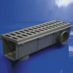 Goutti�re de garage t130g 500x130x130 / 110 - 90