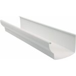 Nicoll - gouttire ovation blanche 4m lg38