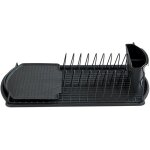 Gouttoir  vaisselle basic wenko panier couverts, support - assiettes, bacs d'gouttement amovibles, ...