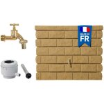Graf - cuve décorative mur rocky - 400l - sable Graf - cuve décorative mur rocky - 400l - sable