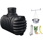Graf - kit jardin 4rain confort  enterrer - 2 650l