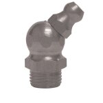 Graisseur hydraulique umeta 45� din 71412 type h2 m10x1, 5 x l. 25 x �11 acier