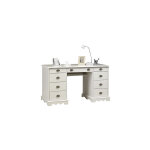 Beaux meubles pas chers - bureau ministre blanc de style anglais