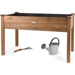 Grand carr potager en bois, lit de jardin surlev, jardinire en bois rectangulaire pour jardin balcon ...