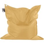 Les tendances - grand coussin uni maxi ocre