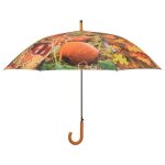 Esschert design - grand parapluie bois et métal toile polyester automne Esschert design - grand parapluie bois et métal toile polyester automne