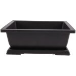 Grand pot de fleur rectangle bonsa� p�pini�re jardini�re balcon conteneur 29x21x10. 5cm