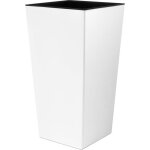 Grand pot de fleurs urbi durs225 avec insert blanc