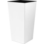 Grand pot de fleurs urbi durs225 avec insert blanc Grand pot de fleurs urbi durs225 avec insert blanc