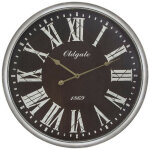 Grande pendule murale avec moulures vintage et rtro d 76 cm atmosphera