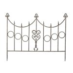 La grande prairie - barrire en fer coeur 90 x 73 cm unitaire