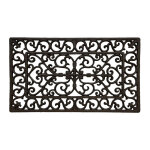 La grande prairie - gratte pieds fonte rectangle 58x36cm