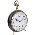 La grande prairie - horloge vintage  poser 17x10x24cm