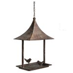 Mangeoire oiseaux � suspendre 38x26x22cm