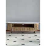 La grande prairie - meuble tv bois manguier 150x42x52cm