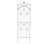 La grande prairie - treillage motifs oiseaux fer jardin potager 45x2x140cm