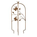 La grande prairie - treillage papillons 35x35x78cm La grande prairie - treillage papillons 35x35x78cm