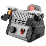 Mini meuleuse d'tabli sans fil 3 en 1 : meuleuse d'tabli, polisseuse, ponceuse avec arbre flexible