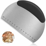 Grattoir en acier inoxydable avec échelle grattoir coupe - pate multi - usage cutter pour couper la pate ... Grattoir en acier inoxydable avec échelle grattoir coupe - pate multi - usage cutter pour couper la pate ...