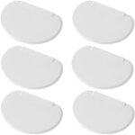 Grattoir � confiserie pour p�te demi - rond 159x103mm - jeu de 6 pcs. hendi 554159