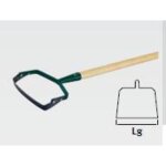 Grattoir de jardin fiskars - 16 cm - manche bois - leborgne - 467001