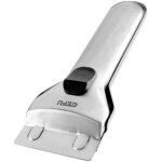 Grattoir pour nettoyer les tables de cuisson - argent - gefu