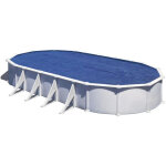 Gre - b�che � bulles 180 microns pour piscine acier ovale 7, 30 x 3, 75 m - gr�