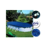 Gre - bâche d'hivernage 120 g / m² pour piscine acier ovale 7, 44 x 3, 99 m - gré Gre - bâche d'hivernage 120 g / m² pour piscine acier ovale 7, 44 x 3, 99 m - gré