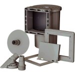 Gre - skimmer gris ar100g avec buse de refoulement