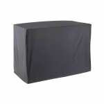 Housse de protection pour chariot plancha haute qualité polyester l 120 x l 60 x h 90 cm couleur anthracite ... Housse de protection pour chariot plancha haute qualité polyester l 120 x l 60 x h 90 cm couleur anthracite ...