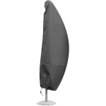 Housse de protection pour parasol dport haute qualit polyester h 185 cm x diam 40 cm couleur anthracite ...