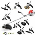 Dbroussailleuse  essence greencut ggt650x - 9 - 65cc - 4, 9cv - moteur 2 temps - 9 accessoires pour ...