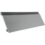Lame bardage composite gris 2. 60 m aspect contemporain gris