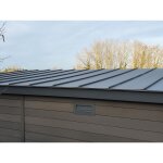 Green outside ? plaques de toiture bac acier 3200x500mm ? lot de 12 ? vis et joints �tanches inclus ? ...
