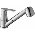 Paffoni - mélangeur d'évier de cuisine avec douche extractible green gr183cr chromé Paffoni - mélangeur d'évier de cuisine avec douche extractible green gr183cr chromé