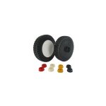 Roue en plastique universelle sur bague - �: ext: 180mm - livr�e avec enjoliveur et 4 jeux de bagues ...