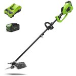 Greenworks - tondeuse 40v 4ah gd40bck4 - 1301507ub